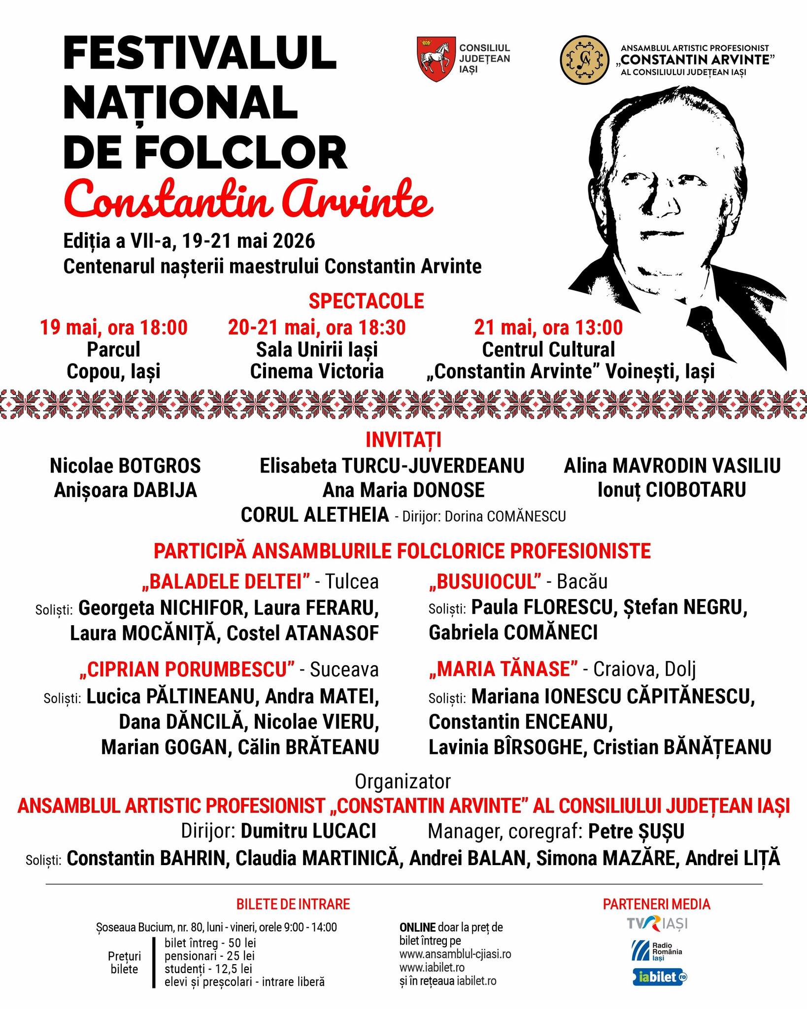 festivalul national de folclor constantin arvinte