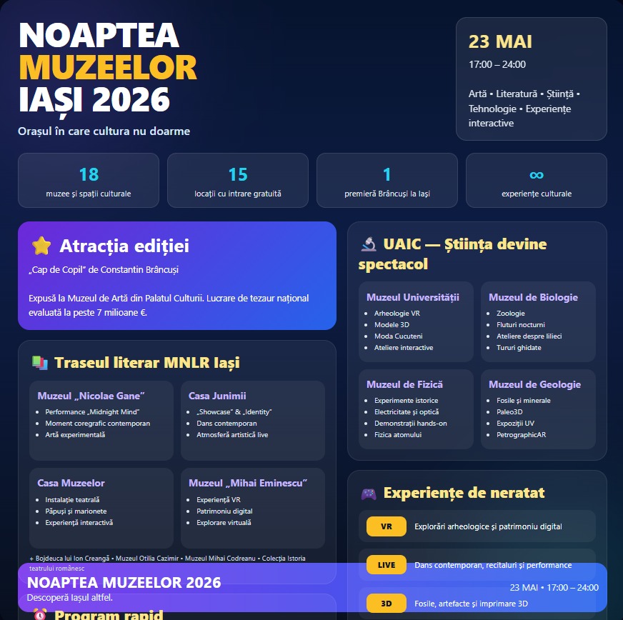 program noaptea muzeelor