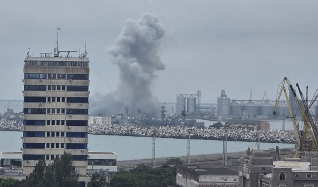 drona maritima explozie portul constanta
