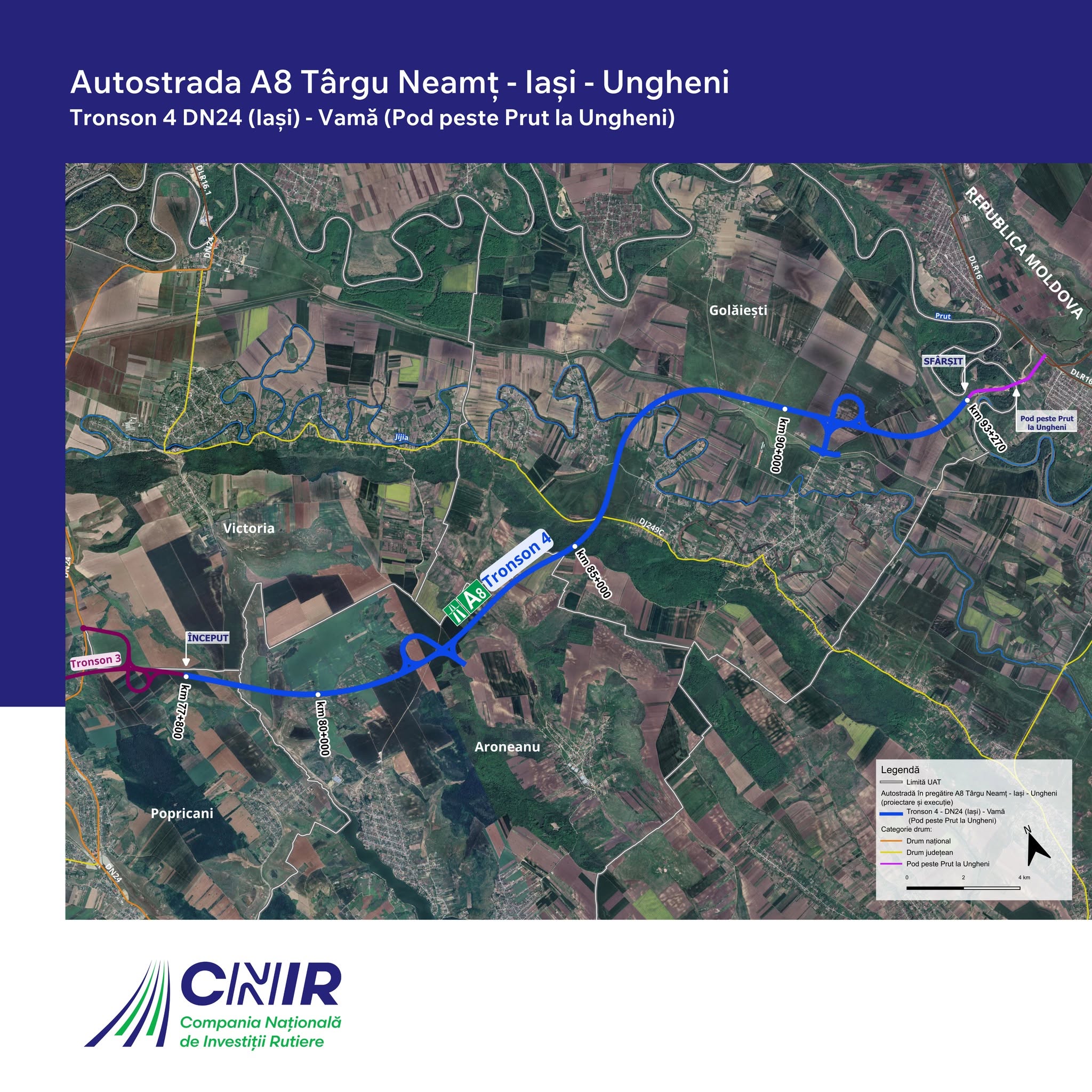 Lotul 4 din Autostrada Unirii Iasi Ungheni