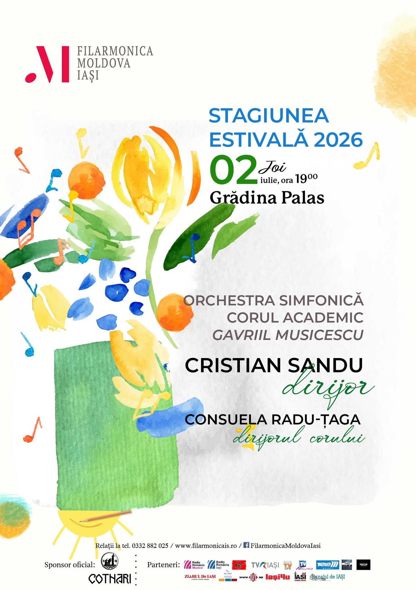 stagiunea estivala filarmonica moldova iasi 2026
